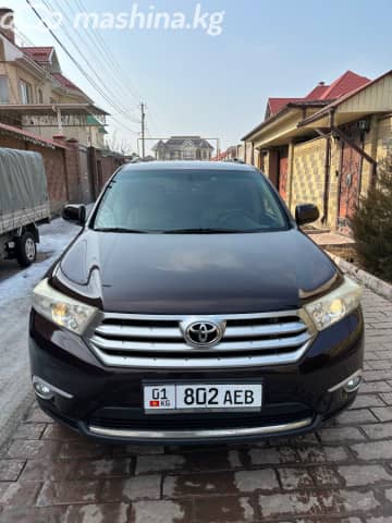 Toyota Highlander II (U40) Рестайлинг 3.5 AT 4WD