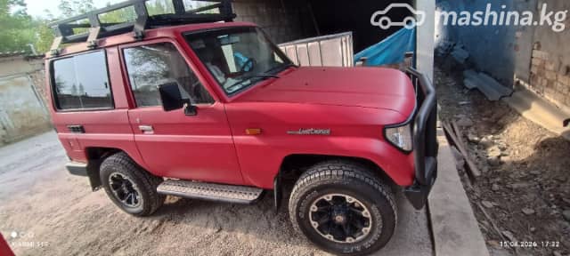 Toyota Land Cruiser Prado 70 Series 2.5d MT 4WD