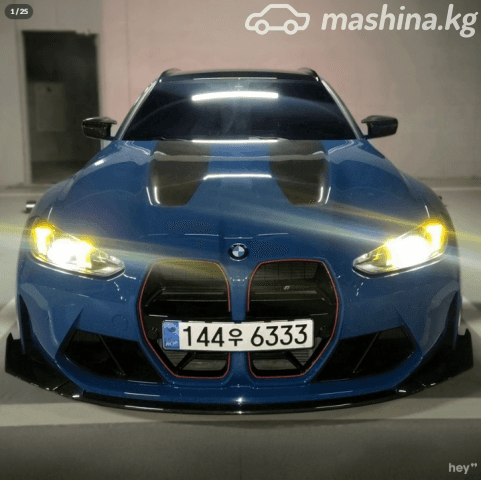 BMW M3 VI (G80) Рестайлинг Competition Package 3.0 AT 4WD