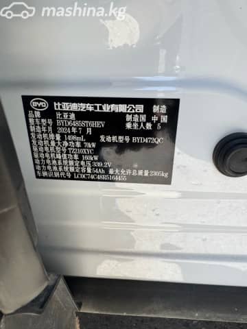 BYD Song L Electro AT